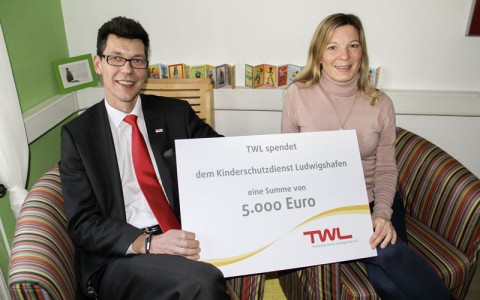 5.000 Euro für den Kinderschutzdienst Ludwigshafen