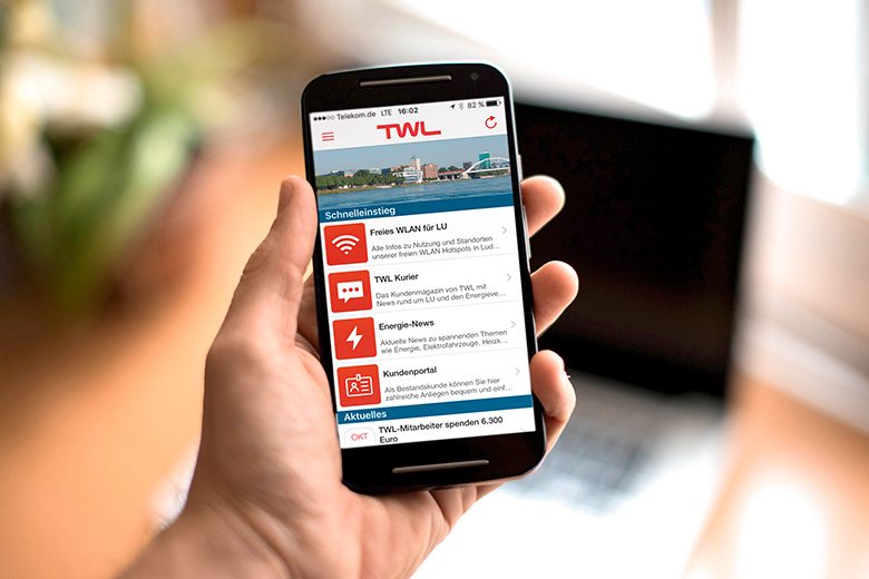 Gut verbunden mit der TWL-App