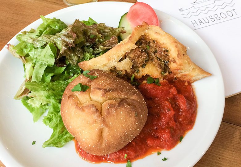 Vegane Maisbällchen: Der Renner im Szenerestaurant Hausboot