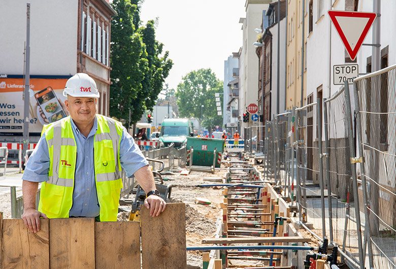 Straßenbahnlinie 10: TWL modernisiert Leitungen