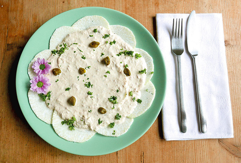 Beat Fehlmann kreiert Kohlrabi tonnato