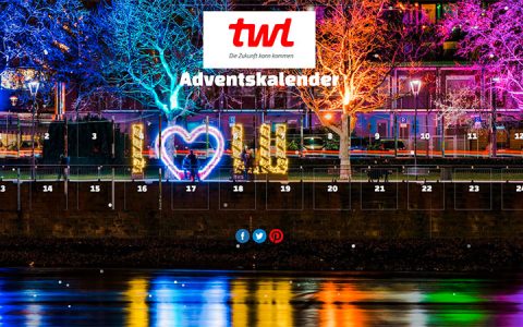 Im Adventskalender von TWL stecken viele Überraschungen