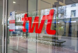 TWl Logo am Kundenzentrum