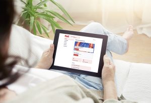 Ipad mit TWL Kundenportal