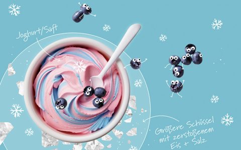 Eismaschine ohne Strom