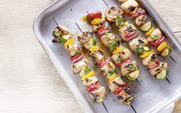 GRILLSPIESSE MIT HAUSGEMACHTER MARINADE