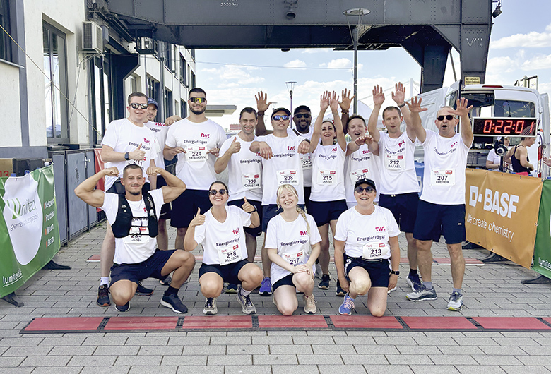 Mit Energie am Start