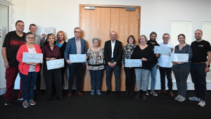 Ludwigshafener Organisationen erhalten Weihnachtsspende von TWL.