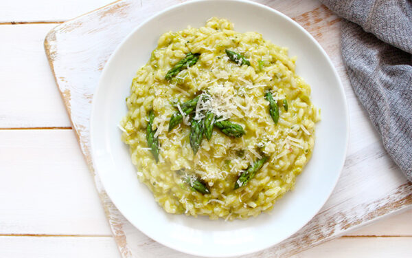 SPARGEL-RISOTTO MIT PARMESAN