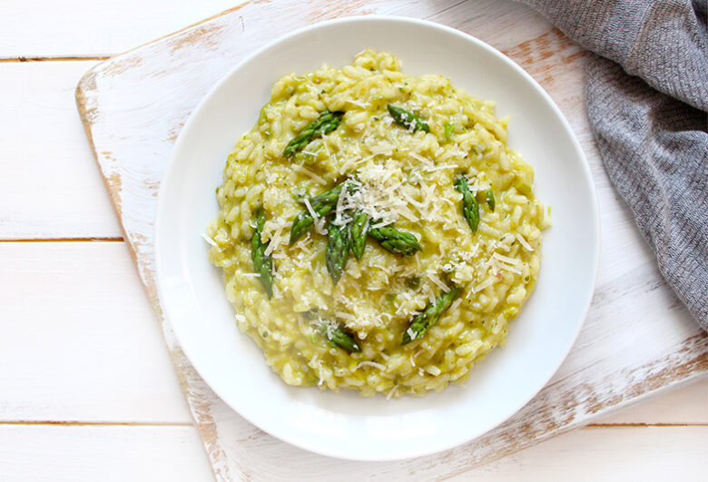 SPARGEL-RISOTTO MIT PARMESAN